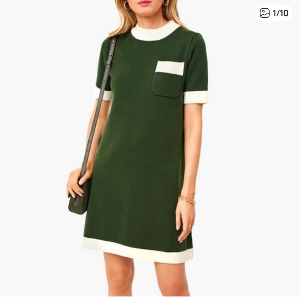 Tuckernuck Forest Green Merritt Knit Dress